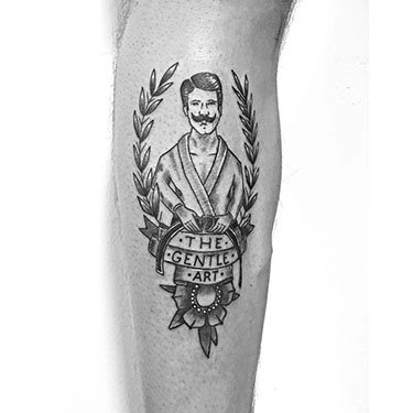 Georges StPierres 2 Tattoos  Their Meanings  Body Art Guru